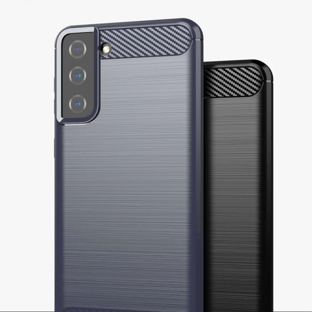 Чехол HRT Carbon для Samsung Galaxy S21 Plus 5G Black (9111201924796)
