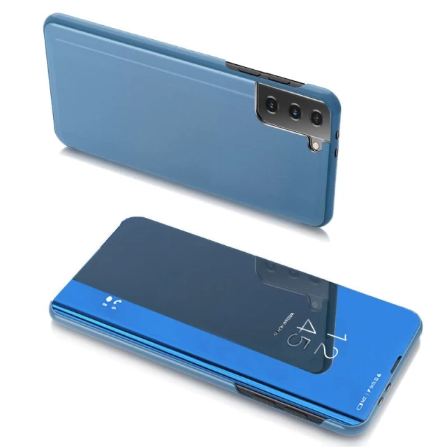 Чехол HRT Clear View для Samsung Galaxy S21 5G Blue (9111201924871)
