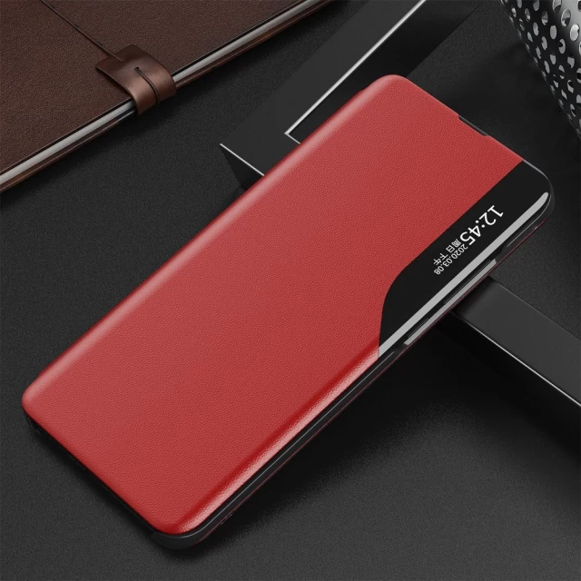 Чехол HRT Eco Leather View Case для Samsung Galaxy S21 Plus 5G Red (9111201925113)