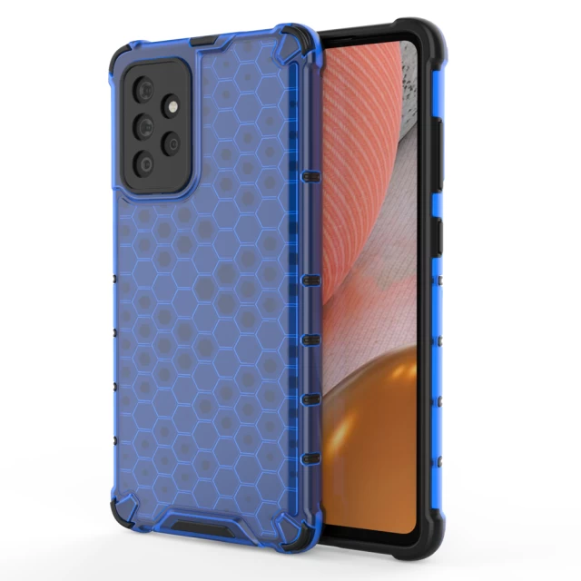 Чохол HRT Honeycomb для Samsung Galaxy A72 4G Blue (9111201925502)