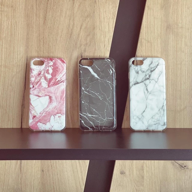 Чехол Wozinsky Marble для Xiaomi Mi Note 10 Lite Black (9111201926394)