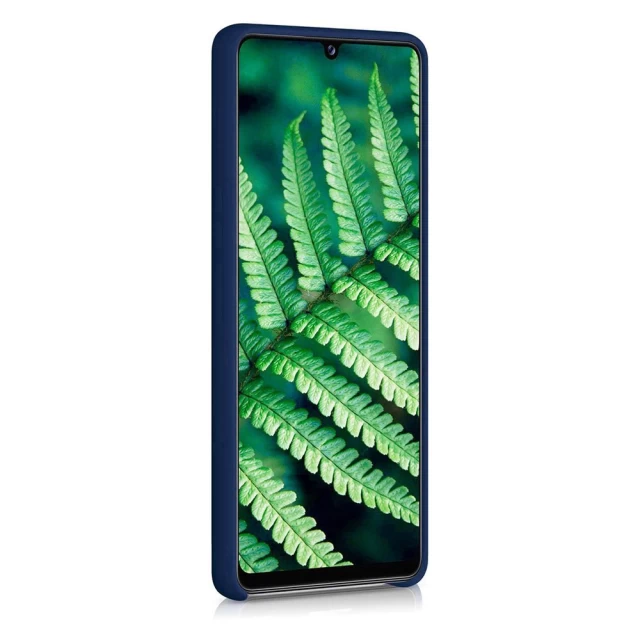 Чехол HRT Silicone Case для Samsung Galaxy A42 5G Blue (9111201926448)
