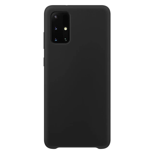 Чехол HRT Silicone Case для Samsung Galaxy M51 Black (9111201926479)