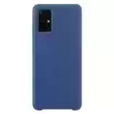 Чехол HRT Silicone Case для Samsung Galaxy M51 Blue (9111201926486)