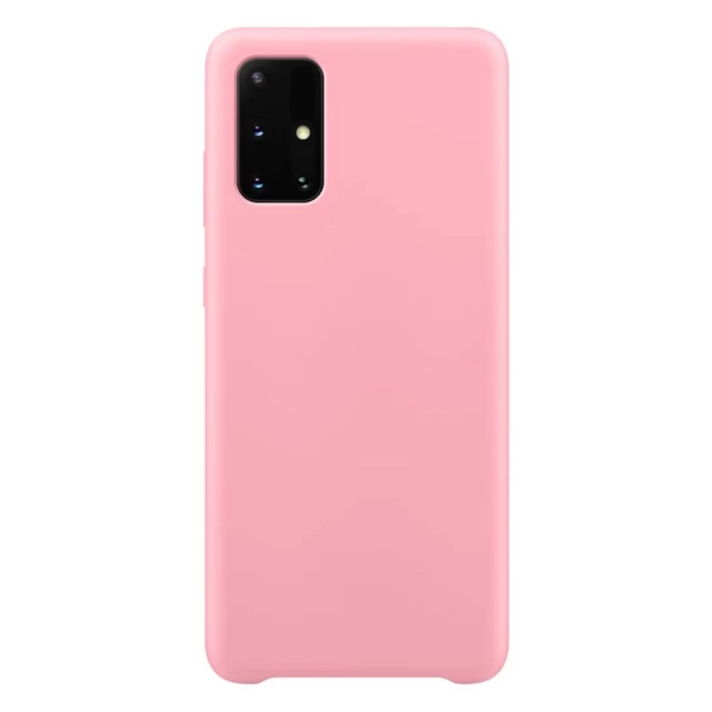 Чехол HRT Silicone Case для Samsung Galaxy M51 Pink (9111201926493)