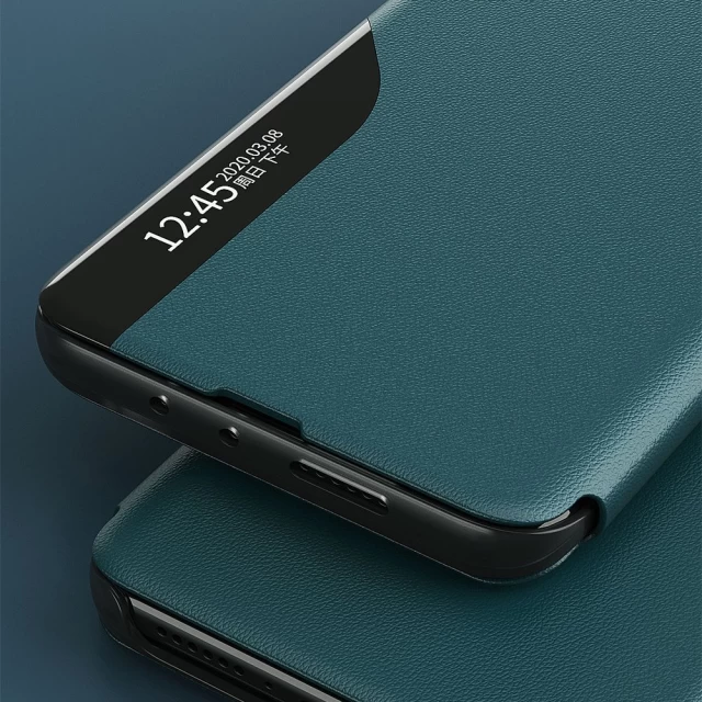 Чехол HRT Eco Leather View Case для Samsung Galaxy A72 4G Blue (9111201926868)