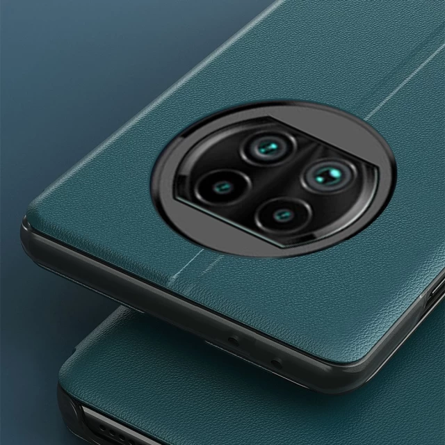 Чохол HRT Eco Leather View Case для Xiaomi Redmi Note 9T 5G Black (9111201928367)
