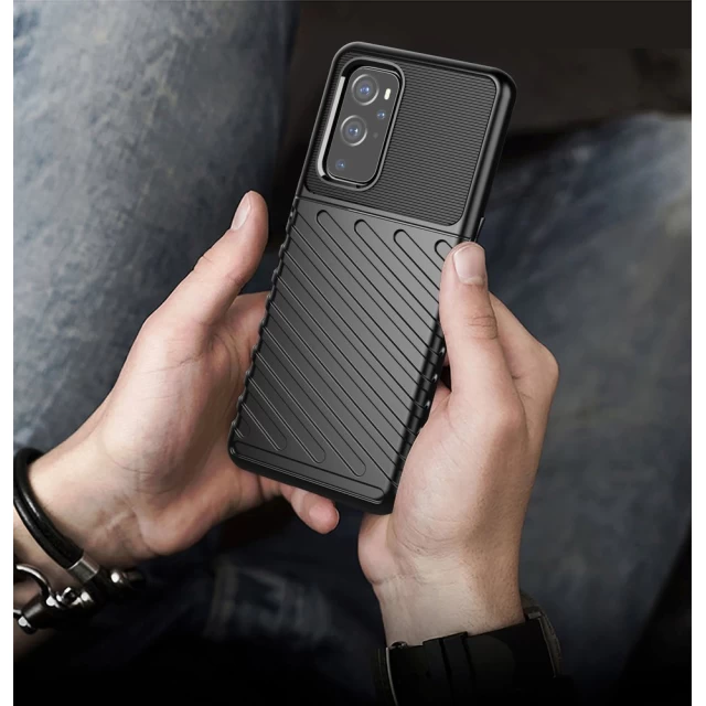 Чехол HRT Thunder Case для OnePlus 9 Pro Black (9111201928602)