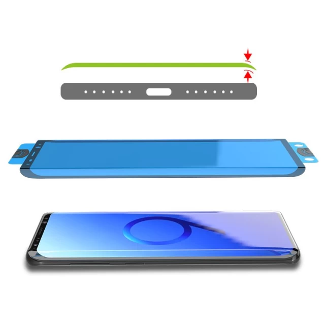 Защитное стекло HRT Nano Flexi 3D Edge для Xiaomi Mi 11 Transparent (9111201929869)