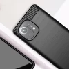 Чехол HRT Carbon для Xiaomi Mi 11 Black (9111201930063)