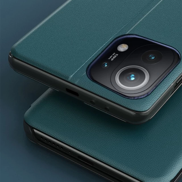 Чохол HRT Eco Leather View Case для Xiaomi Mi 11 Blue (9111201930278)