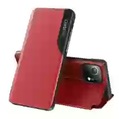 Чохол HRT Eco Leather View Case для Xiaomi Mi 11 Red (9111201930285)