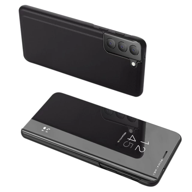 Чехол HRT Clear View для Xiaomi Mi 11 Black (9111201930377)