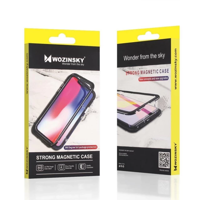Чехол Wozinsky Magnetic Case 360 для Samsung Galaxy S21 Plus Black (9111201930568)
