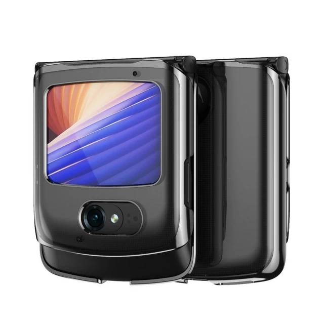 Чехол HRT Plating Case для Motorola Razr 5G Black (9111201930896)