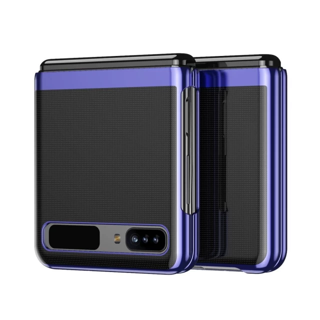 Чохол HRT Plating Case для Samsung Galaxy Flip (F700) Blue (9111201930919)