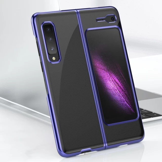 Чохол HRT Plating Case для Samsung Galaxy Fold Blue (9111201930988)