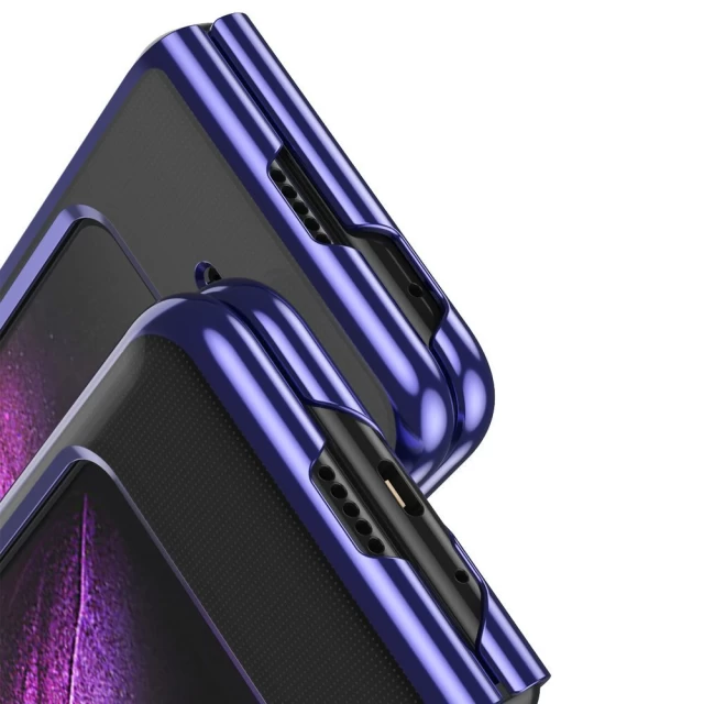 Чехол HRT Plating Case для Samsung Galaxy Fold Blue (9111201930988)