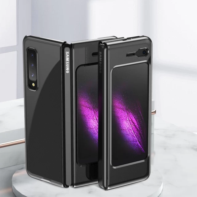 Чохол HRT Plating Case для Samsung Galaxy Fold Black (9111201930995)