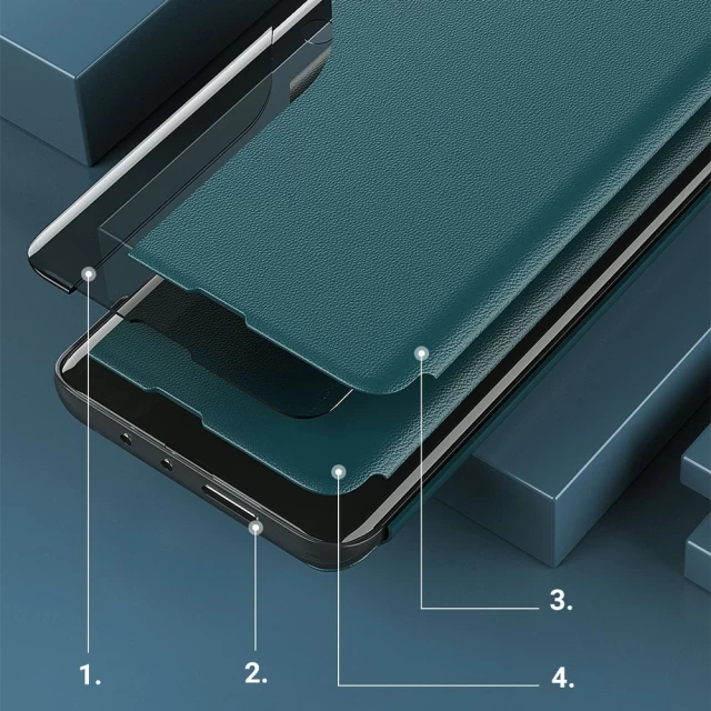 Чехол HRT Eco Leather View Case для Samsung Galaxy A32 4G Black (9111201931091)