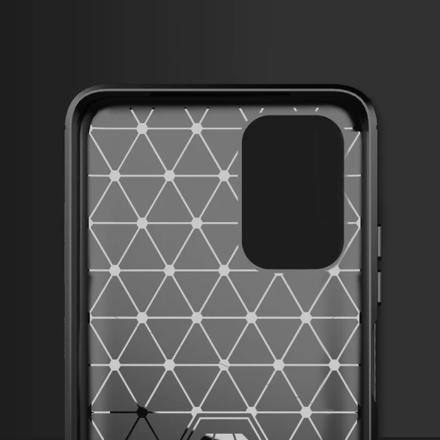 Чехол HRT Carbon Case для Xiaomi Redmi Note 10/10S Black (9111201933514)