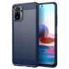 Чехол HRT Carbon Case для Xiaomi Redmi Note 10/10S Blue (9111201933521)