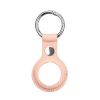Брелок с кольцом HRT Leather Keychain Case для AirTag Pink (9111201934382)