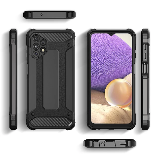 Чехол HRT Hybrid Armor для Samsung Galaxy A32 4G Black (9111201935495)