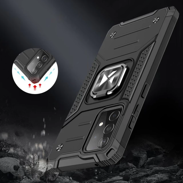Чехол Wozinsky Ring Armor для Samsung Galaxy A52s 5G/A52 5G/A52 4G Black (9111201935914)
