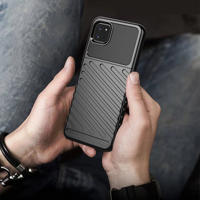 Чехол HRT Thunder Case для Realme 8/8 Pro Black (9111201936379)