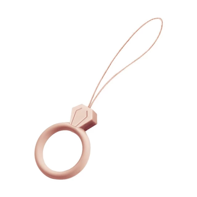 Шнур для чохла HRT Silicone Ring Pendant Light Pink (9111201936836)