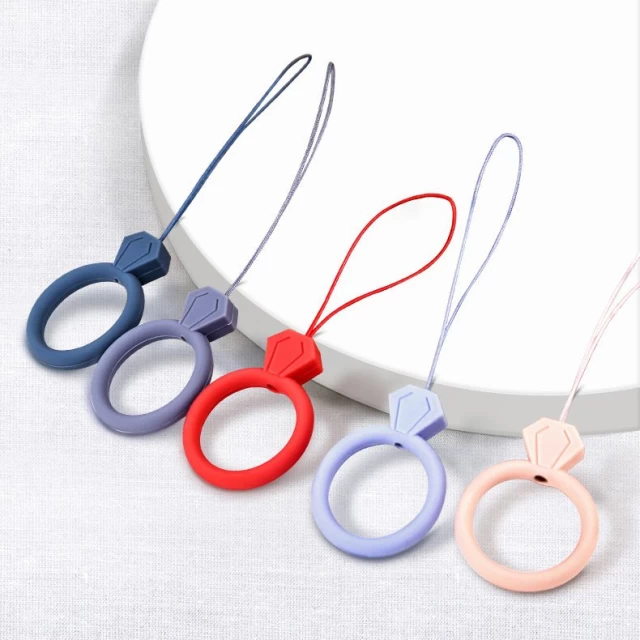 Шнур для чохла HRT Silicone Ring Pendant Light Pink (9111201936836)