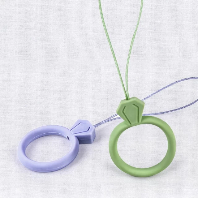 Шнур для чехла HRT Silicone Ring Pendant Light Green (9111201936843)