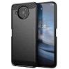 Чехол HRT Carbon Case для Nokia 8.3 5G Black (9111201937383)