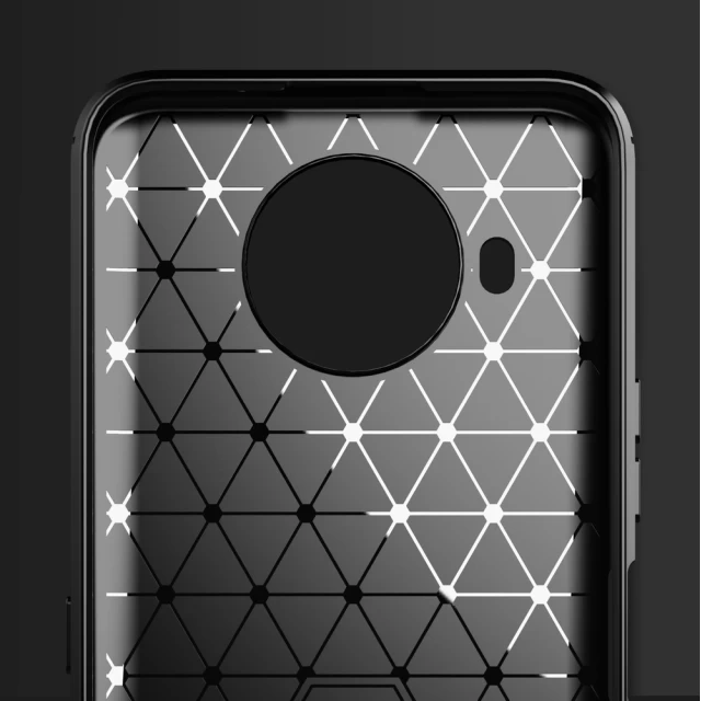 Чехол HRT Carbon Case для Nokia 8.3 5G Black (9111201937383)