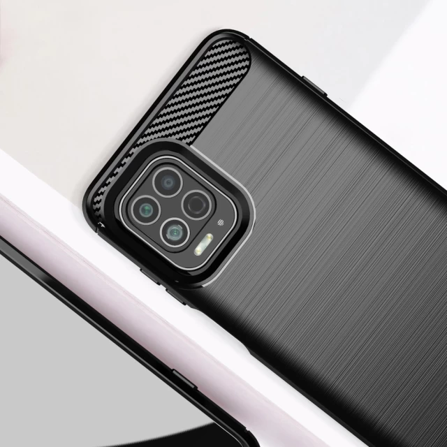 Чехол HRT Carbon Case для Motorola Moto G100/Edge S Black (9111201937468)