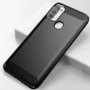 Чохол HRT Carbon Case для Motorola Moto G50 Black (9111201937475)