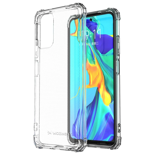 Чохол Wozinsky Anti-Shock для Xiaomi Redmi Note 10/10s Transparent (9111201938083)