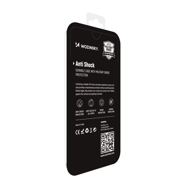 Чохол Wozinsky Anti-Shock для Xiaomi Redmi Note 10/10s Transparent (9111201938083)