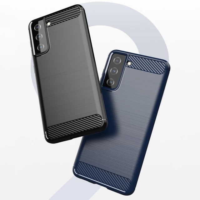 Чехол HRT Carbon Case для Samsung Galaxy S21 FE Black (9111201939271)