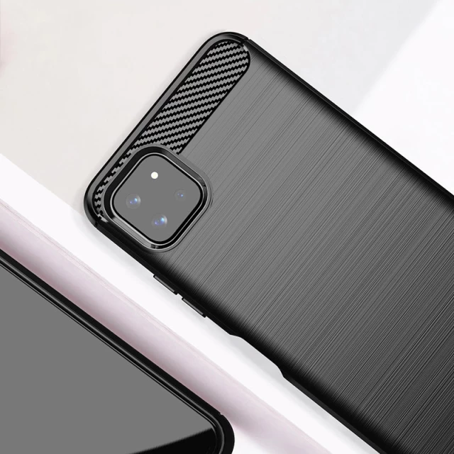 Чохол HRT Carbon Case для Samsung Galaxy A22 5G Black (9111201939295)