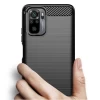 Чехол HRT Carbon Case для Xiaomi Redmi Note 10 5G Black (9111201939318)