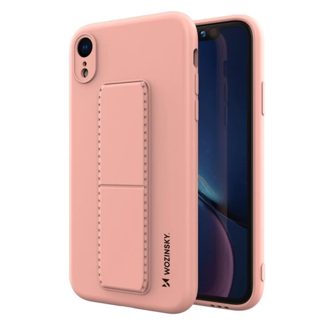 Чохол Wozinsky Kickstand Case для iPhone XR Pink (9111201939769)