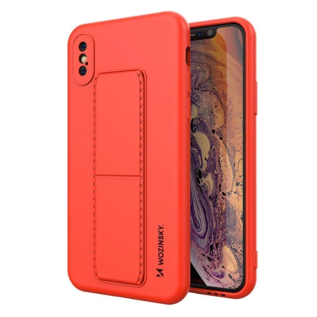 Чехол Wozinsky Kickstand Case для iPhone XS/X Red (9111201939806)