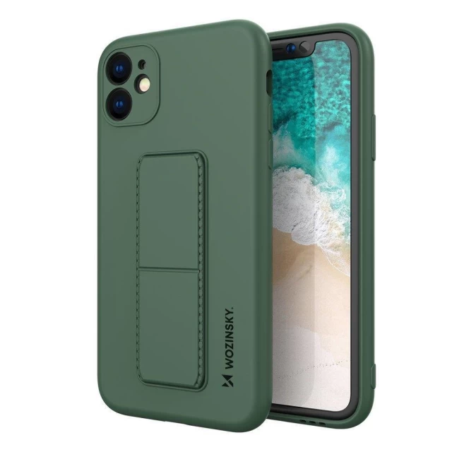 Чехол Wozinsky Kickstand Case для iPhone 11 Pro Dark Green (9111201940086)