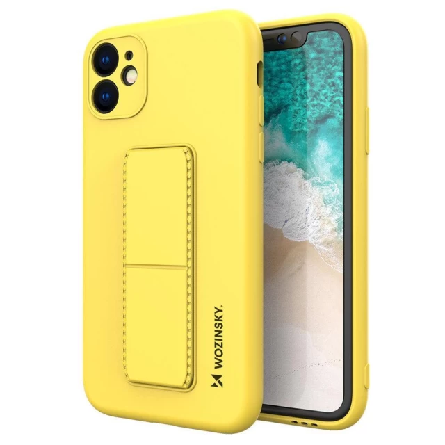 Чехол Wozinsky Kickstand Case для iPhone 11 Pro Max Yellow (9111201940178)