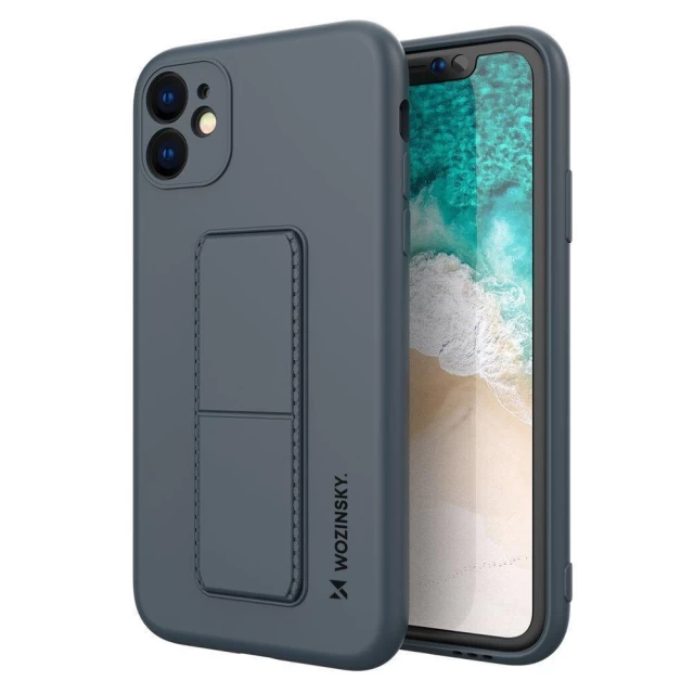Чохол Wozinsky Kickstand Case для iPhone 12 Pro Dark Blue (9111201940437)