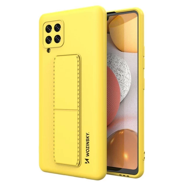 Чехол Wozinsky Kickstand Case для Samsung Galaxy A42 5G Yellow (9111201941007)