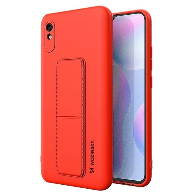 Чехол Wozinsky Kickstand Case для Xiaomi Redmi 9A Red (9111201941908)