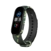 Ремешок HRT Silicone Band для Xiaomi Mi Band 6/5 Camo Green (9111201942431)